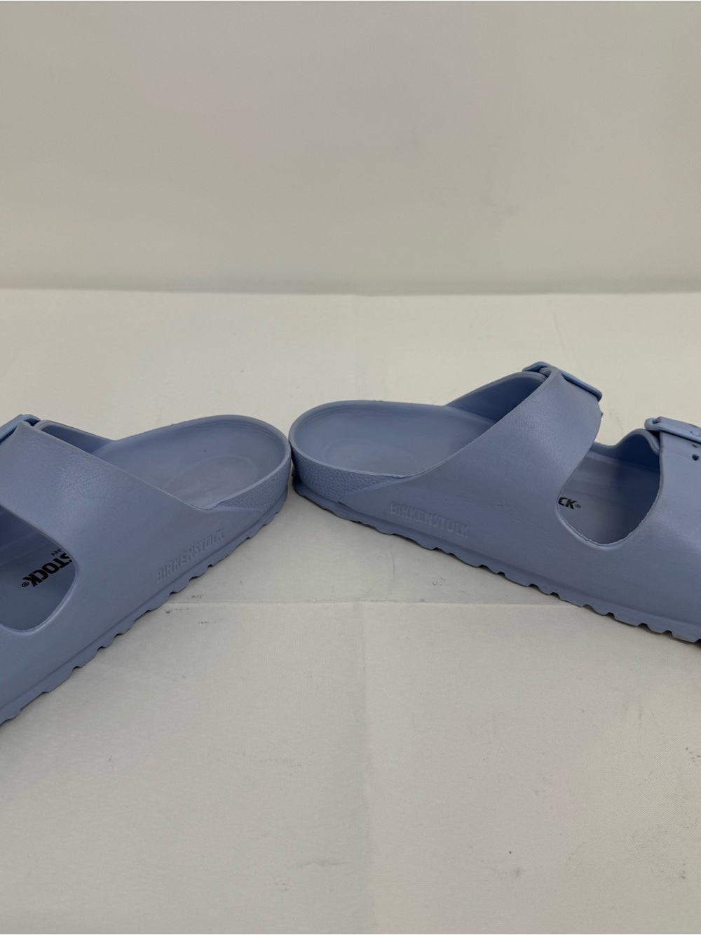 BIRKENSTOCK ARIZONA EVA DUSTY BLUE SLIDES, EU 40, US W9 M7 - Picture 8 of 10